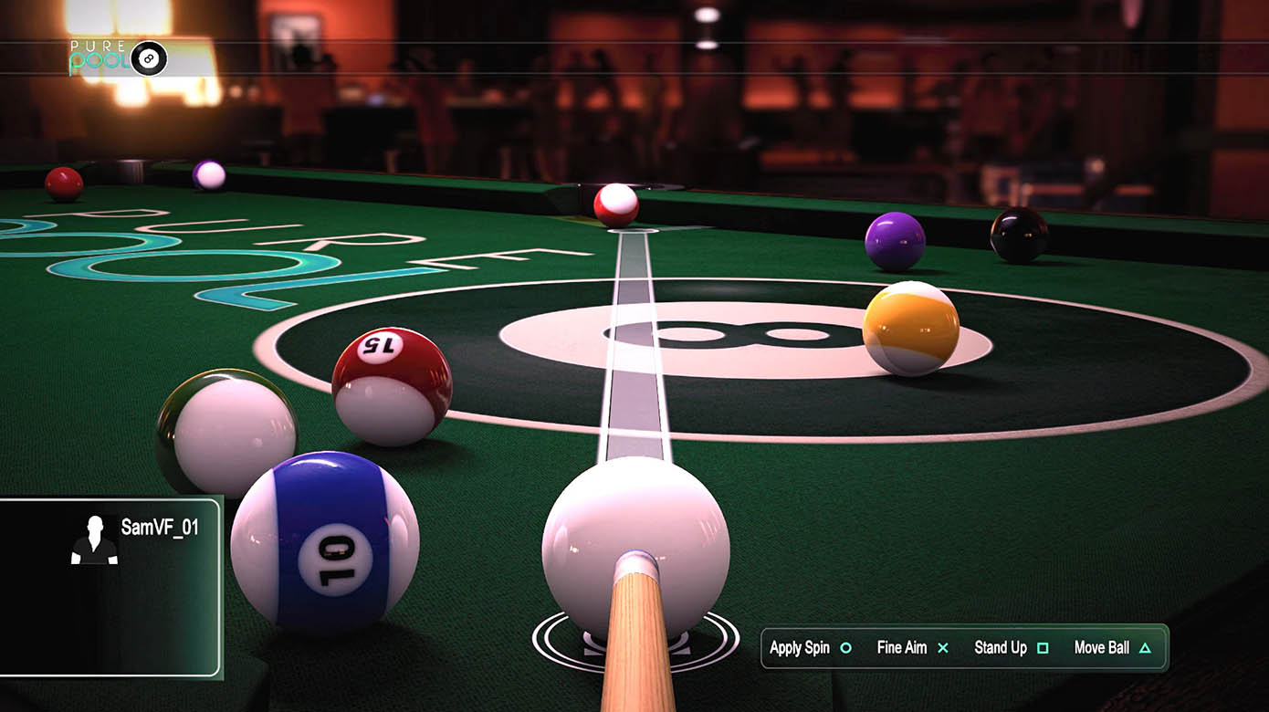 The Precision and Strategy of Pool Games: An Analysis of the Charm of Virtual Pool